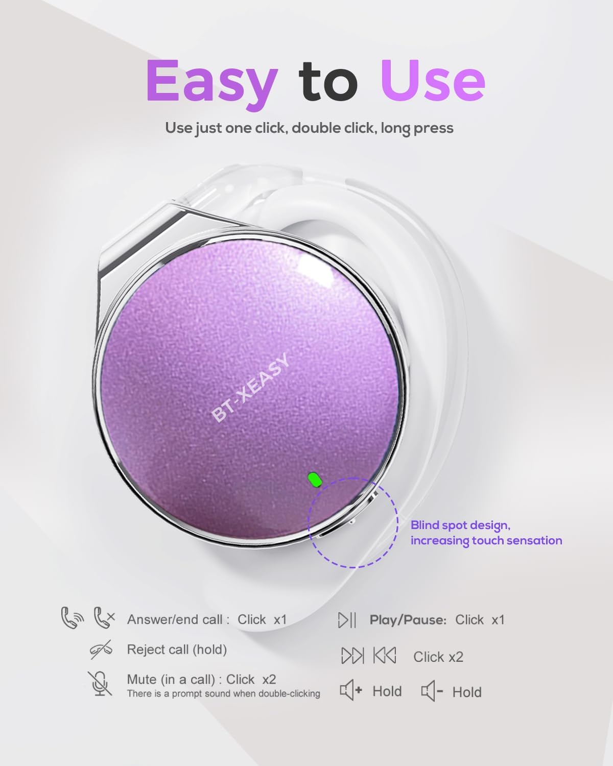 Thumbnail 3 de BT-X Easy Open-Ear Bluetooth 5.4 Headphones