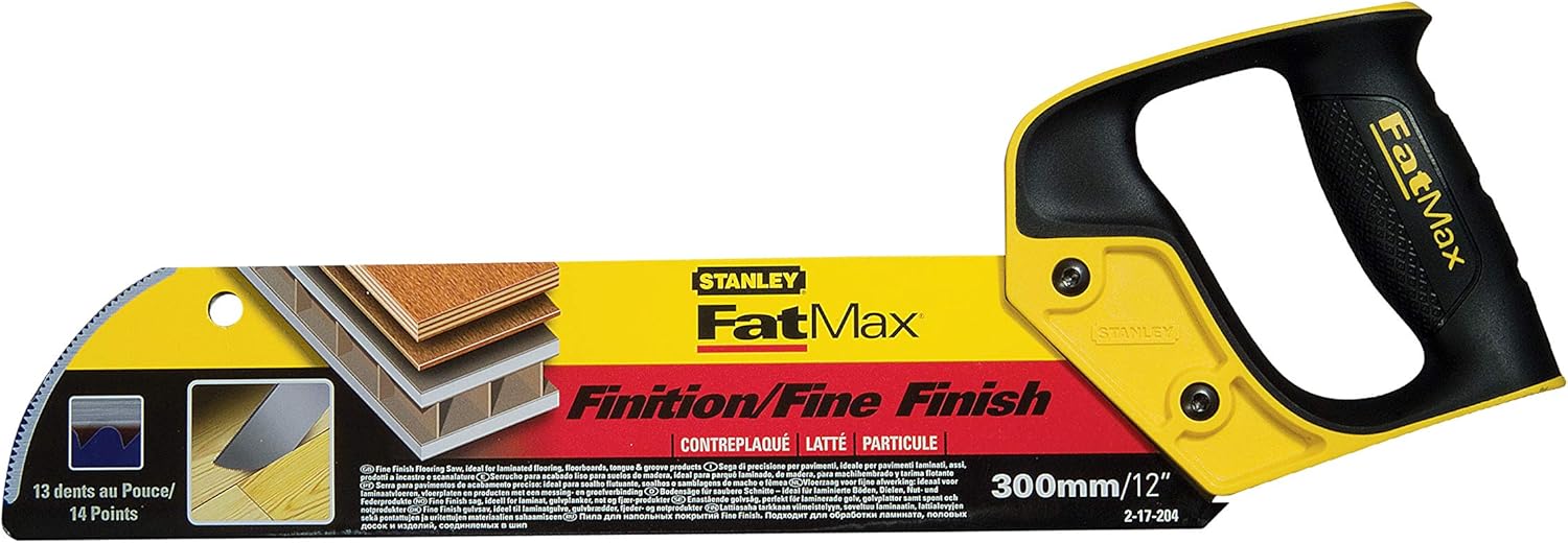 Detalle 2 de STANLEY FATMAX 2-17-204 Sega per pannelli mm 300: taglio preciso con impugnatura ergonomica