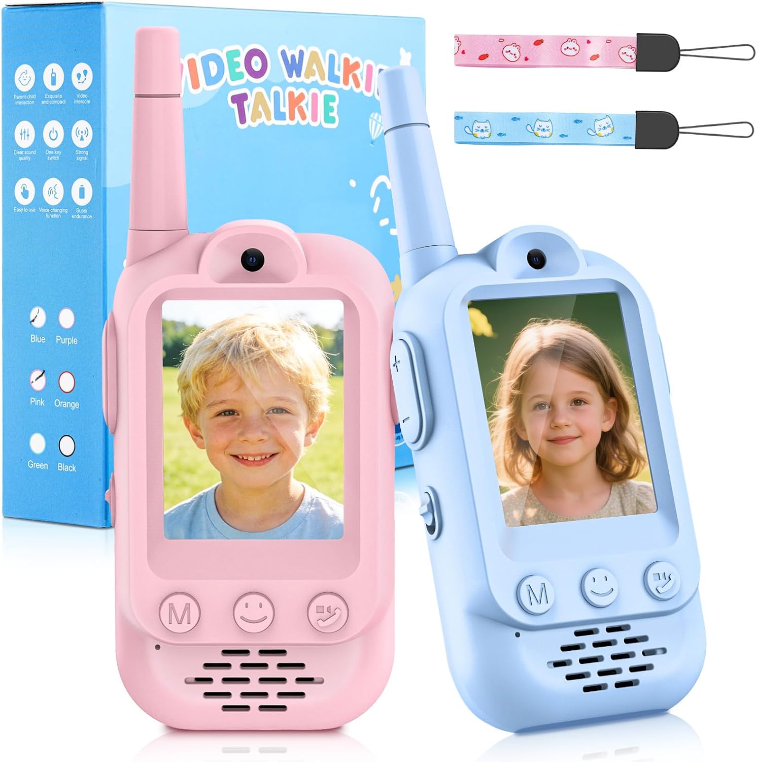 Detalle de Skeufy Video-Walkie-Talkie Kinder Set