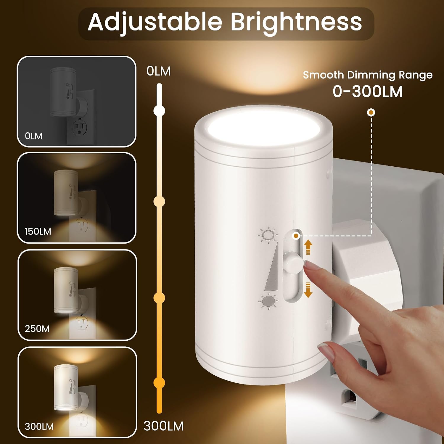 Detalle 1 de SETEN LED Night Light 4-Pack