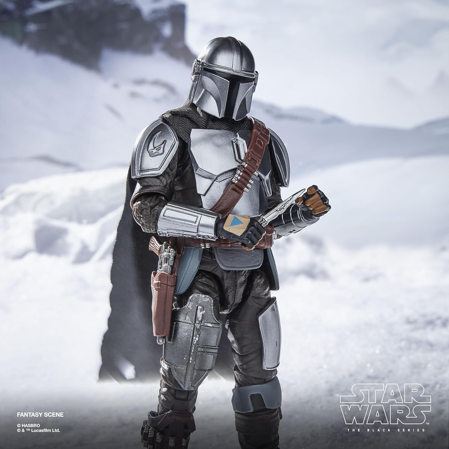 Thumbnail 6 de Star Wars The Black Series The Mandalorian & Grogu Deluxe-actiefiguur van 15 cm