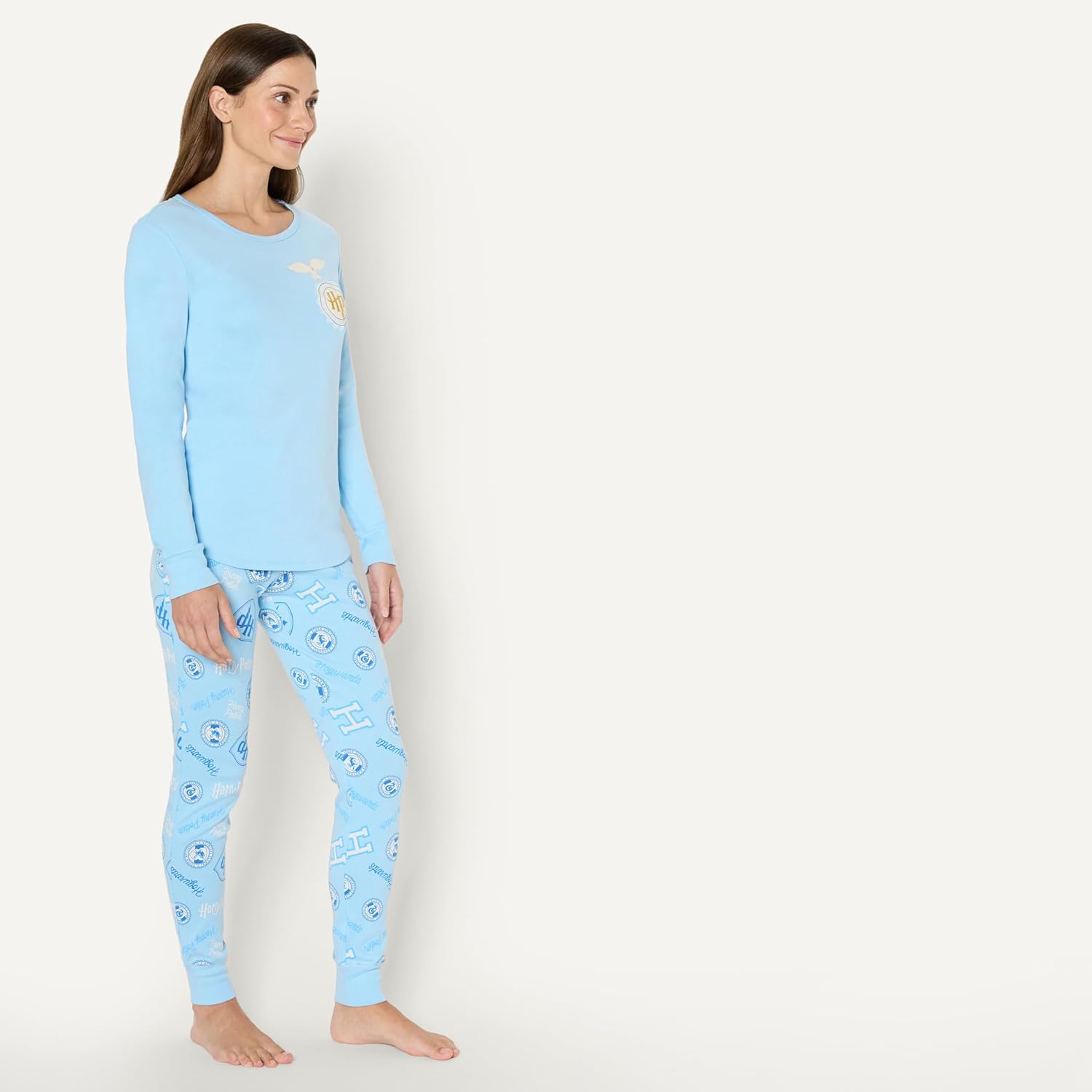 Thumbnail 1 de Amazon Essentials Women’s Snug-Fit Cotton Sleepwear Pyjama Set (Plus Size available)