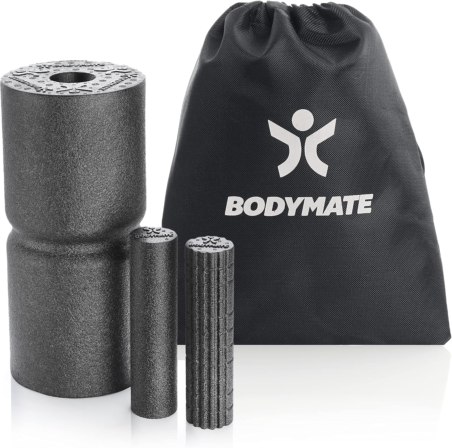 Thumbnail 6 de BODYMATE CARE Fascia Roller Set with 35 x 14cm Grooved Roller and Two Mini Rollers