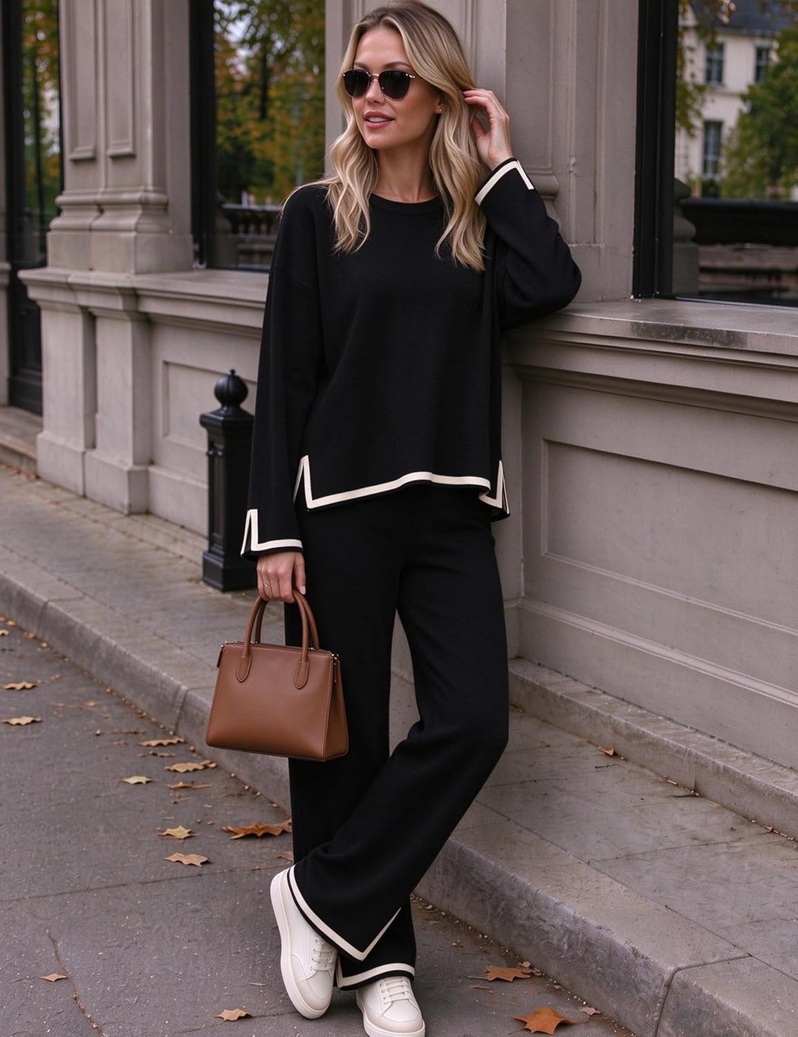 Detalle de Tanming Women's 2-Piece Knit Lounge Set 🌺
