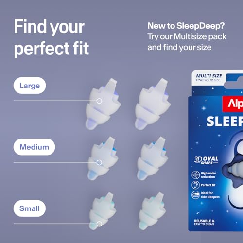 Thumbnail 4 de Alpine SleepDeep Ear Plugs (Size S) – Sleep Deep, Snore Less