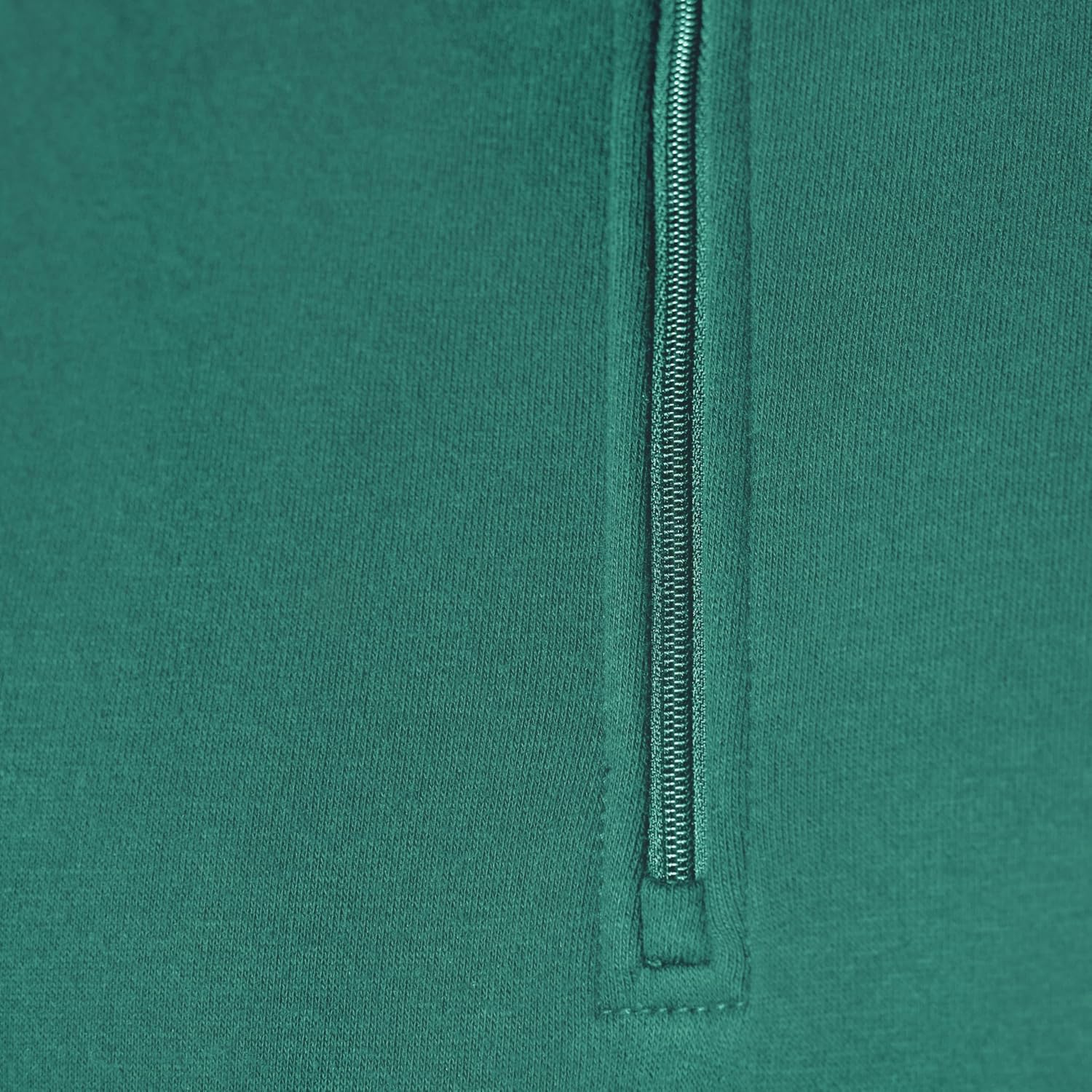 Thumbnail 5 de Amazon Essentials Herren Langärmeliges Fleece-Sweatshirt mit Viertelreißverschluss