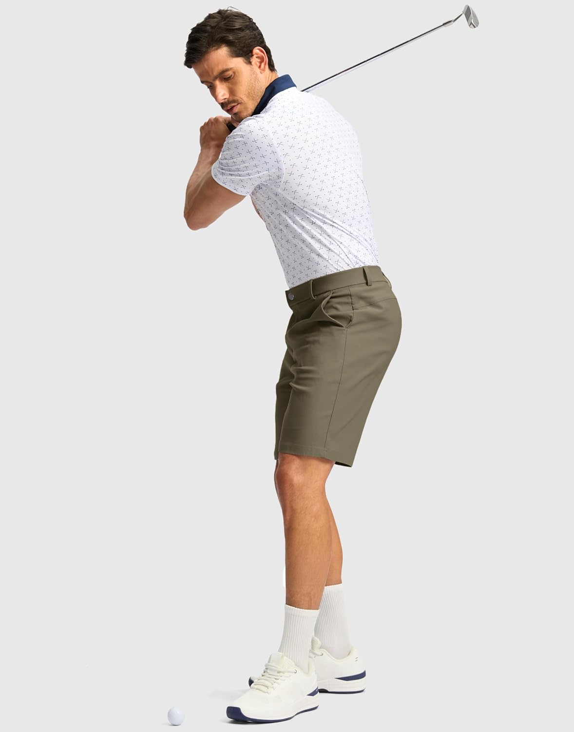 Detalle 2 de G Gradual Men's Golf Shorts, 5"/7"/9" Stretch, Quick-Dry, UPF 50+