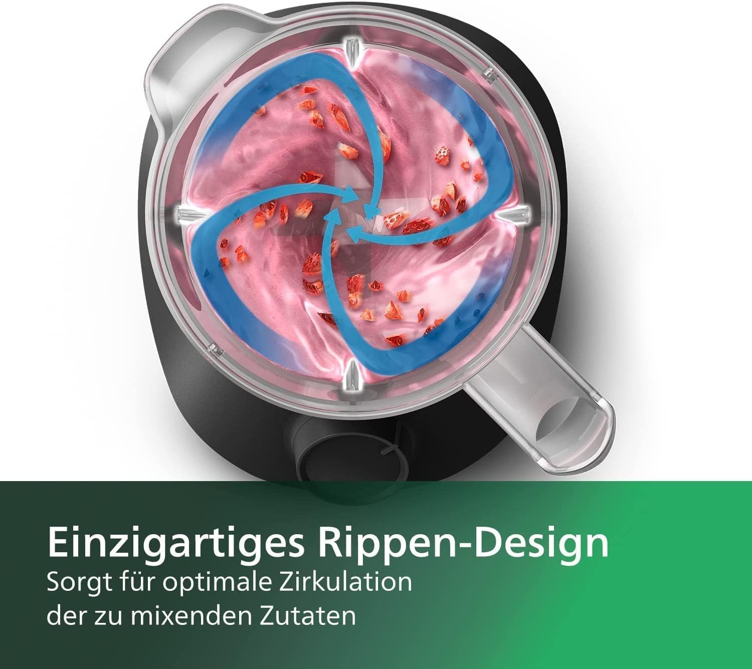 Detalle 2 de Philips HR2041/41 Standmixer 1,9 L 🍹