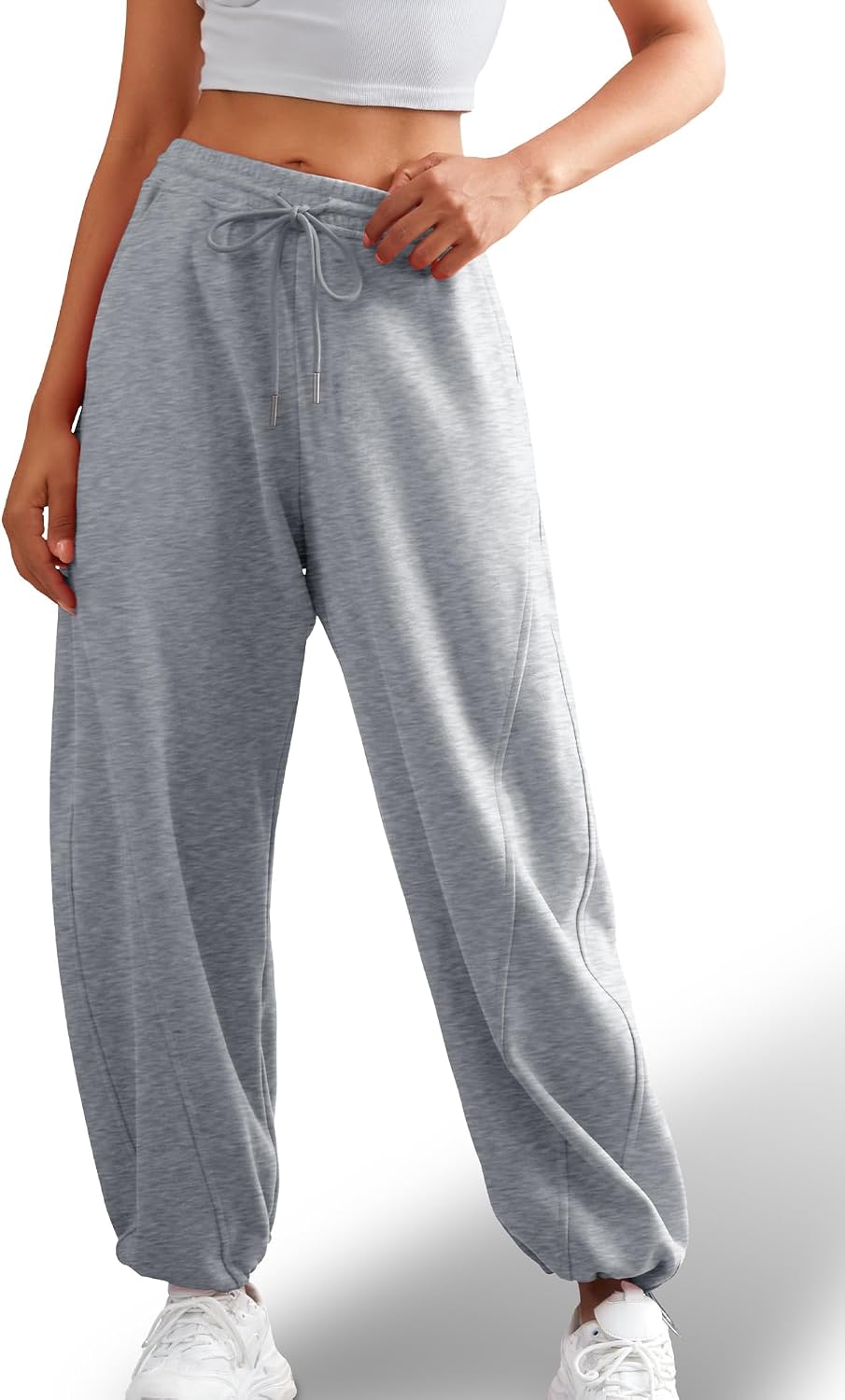 Detalle 2 de ELLEVEN Women's Sweatpants, Cotton-Polyester Blend