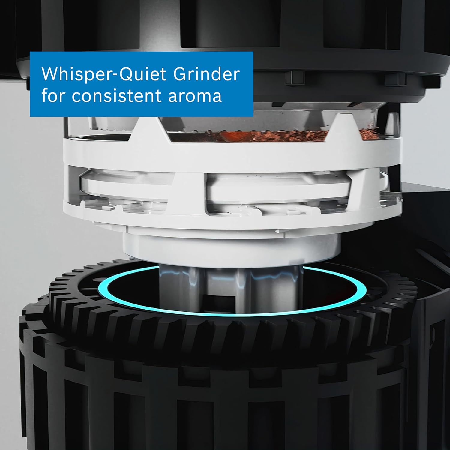 Thumbnail 5 de Bosch Serie 4 TPG40307 VeroCafe bean-to-cup coffee machine with Cappuccinatore milk frother (piano black)