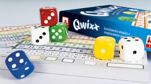 Detalle 2 de NSV Qwixx (QWIXX) – Juego de Dados y Estrategia Mental, edición en español