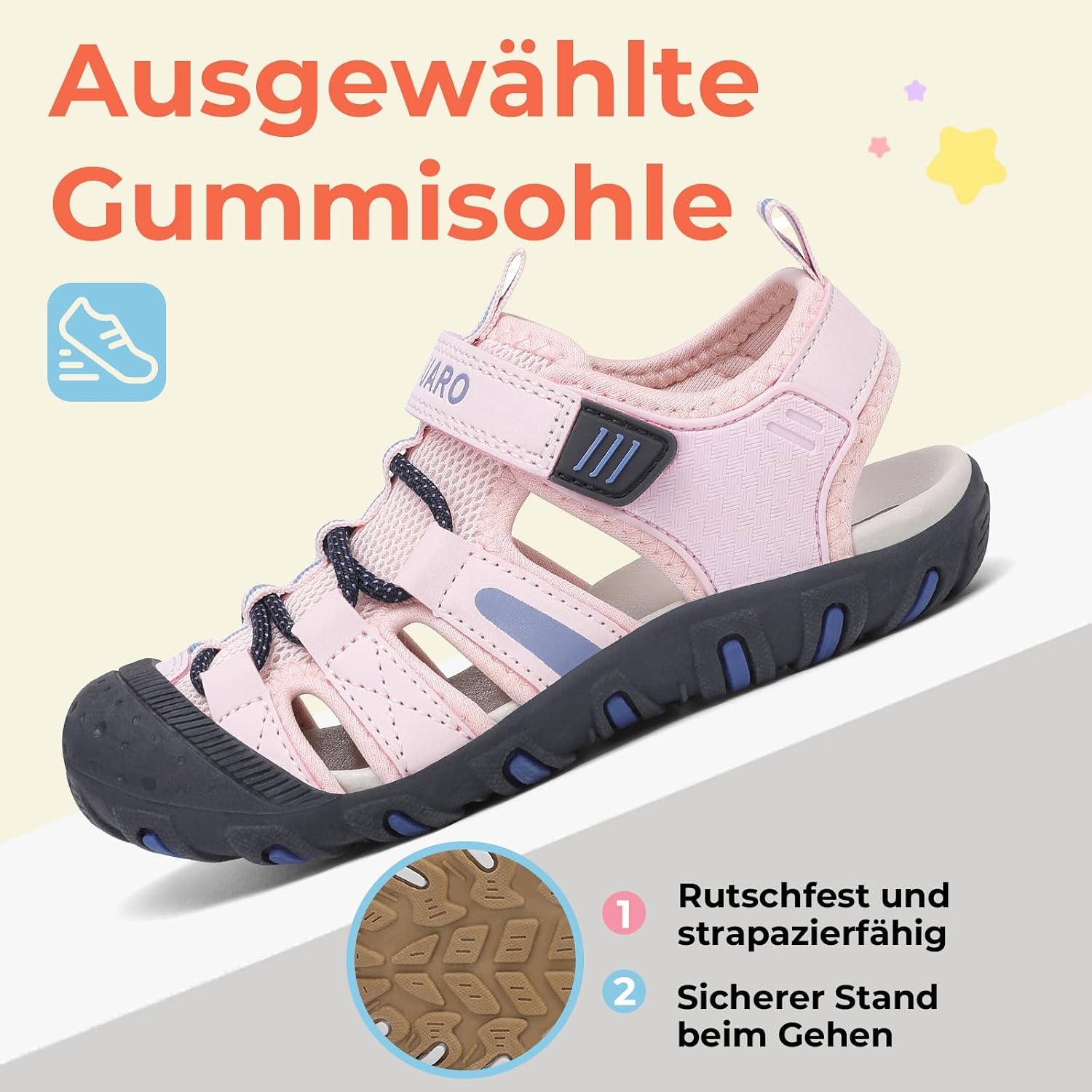 Thumbnail 6 de SAGUARO Mädchen-Trekkingsandalen 25-38