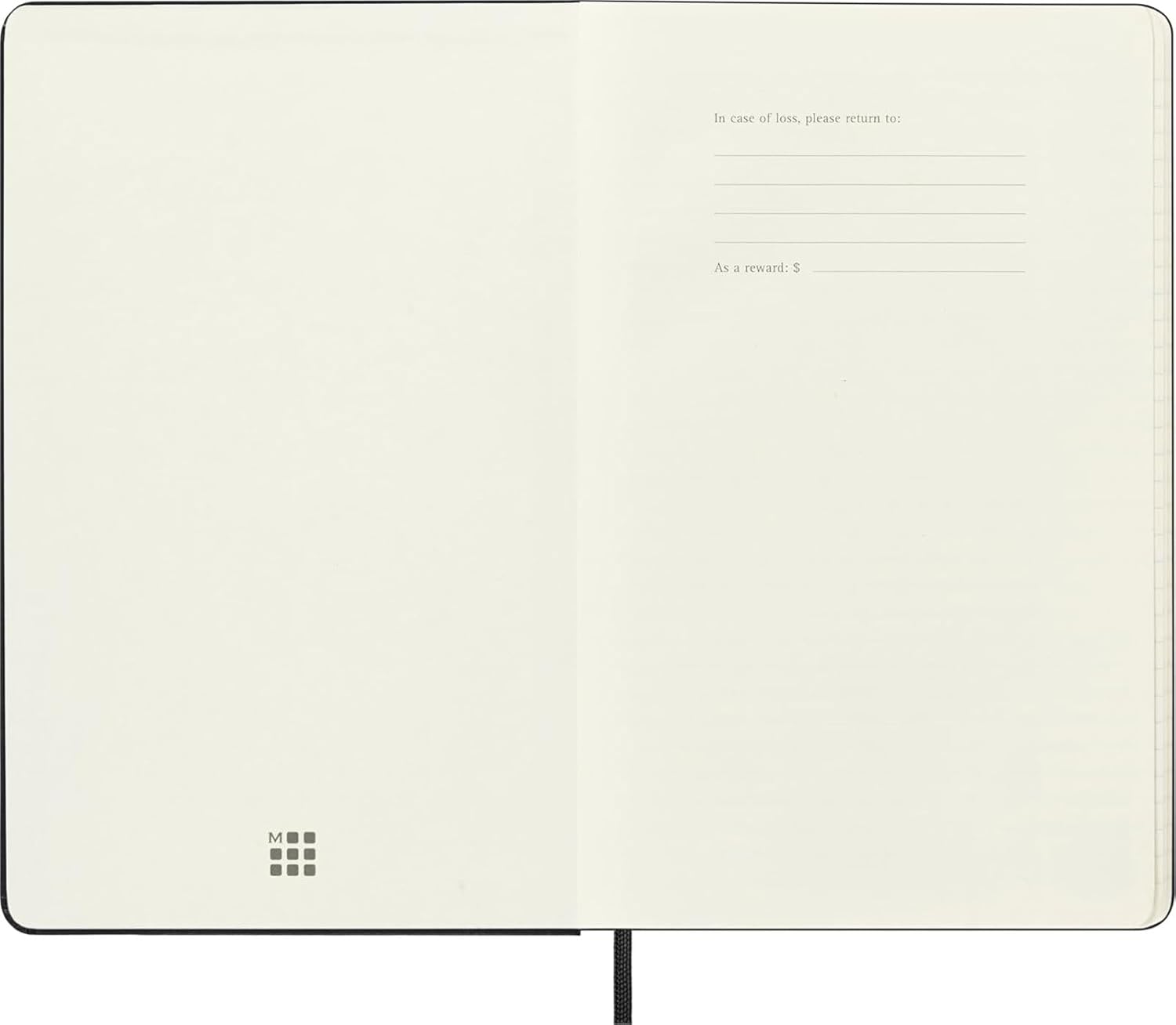 Thumbnail 3 de Moleskine Tageskalender 2025–2026 (18 Monate) 13 x 21 cm, Schwarz – harter Einband mit Gummiband