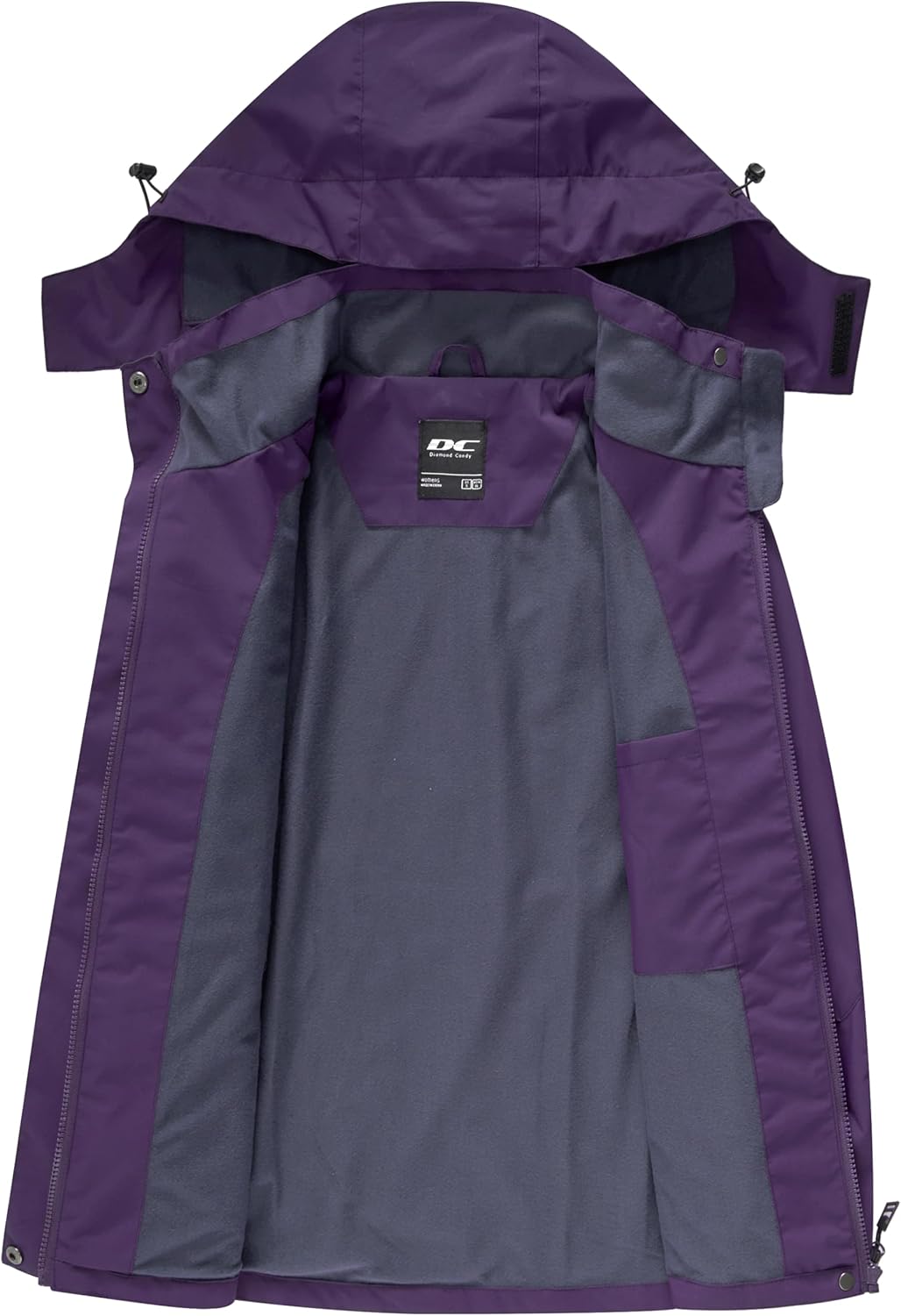 Detalle de DCmount Regenjacke Damen Wasserdicht