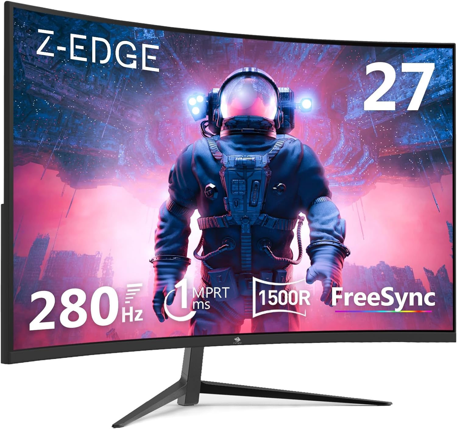 Detalle de Z-Edge 27 Inch Curved Gaming Monitor 280Hz