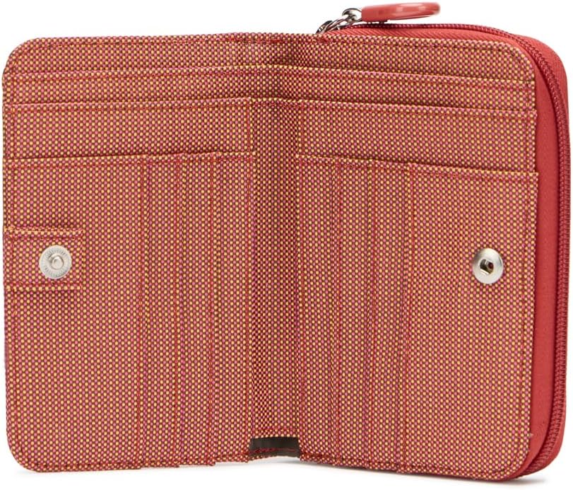 Thumbnail 2 de Mandarina Duck Md20 Wallet – Portefeuille voyage féminin en tissu Mitrix, Pecan Nut