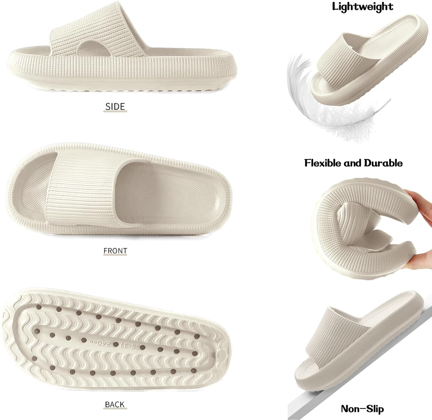 Detalle de QJJQ Cozislides Badeschuhe 38/39