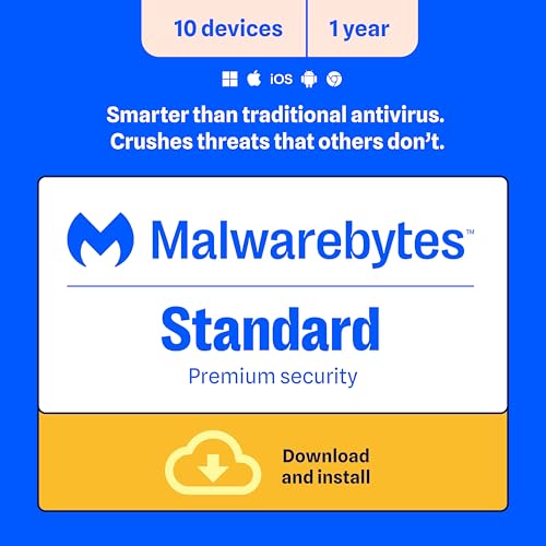 Detalle de Malwarebytes Premium antivirus software for 10 devices, 12 months