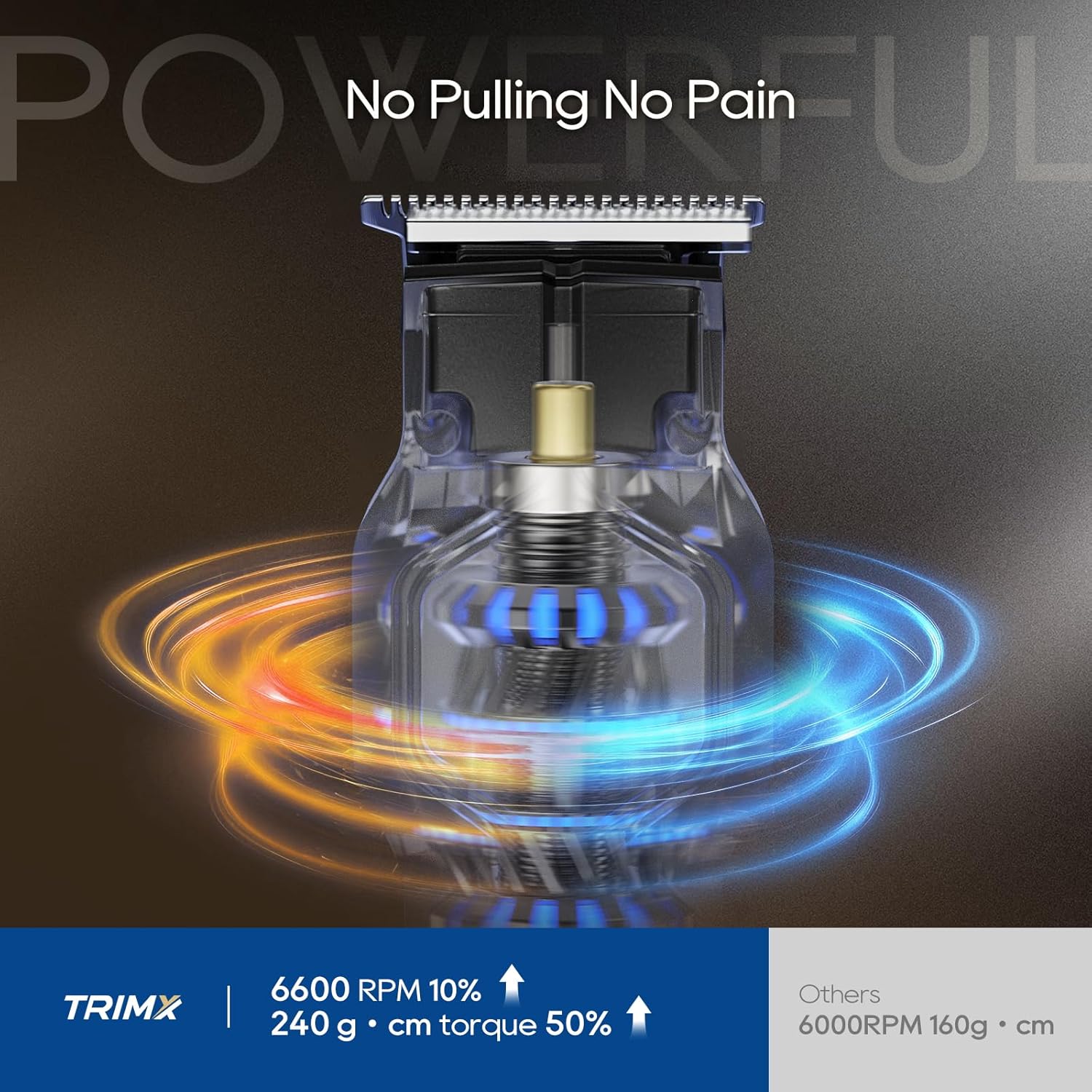 Thumbnail 5 de TRIMX Beard Trimmer for Men with Magnetic Snap-on Heads
