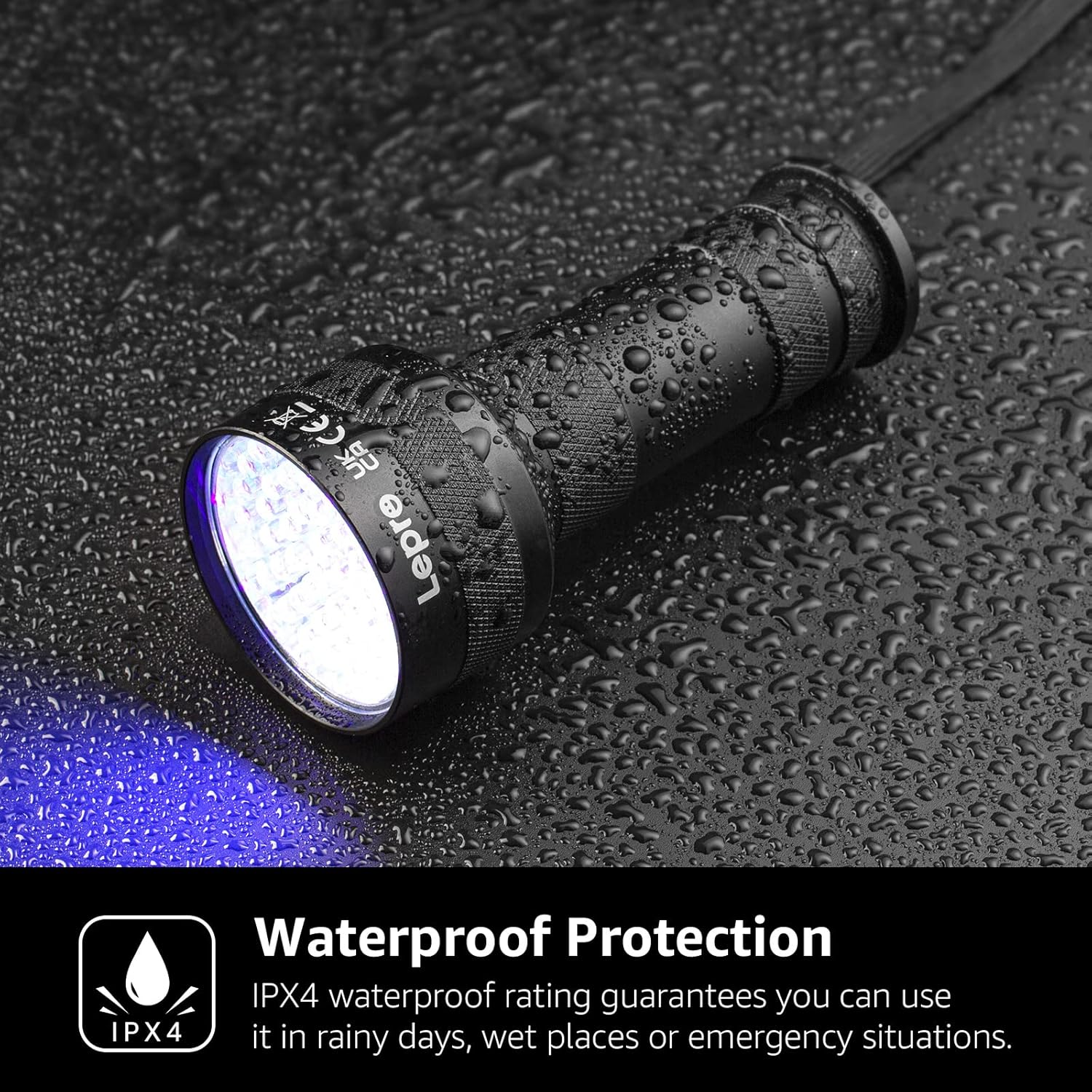 Thumbnail 5 de Lepro 51 LED UV torch 395nm for stains 🔦
