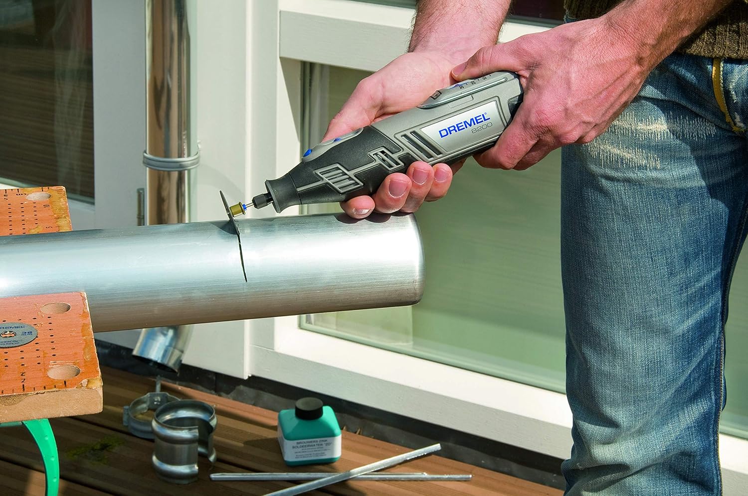 Thumbnail 3 de Dremel SC690 EZ SpeedClic Trennscheiben-Set mit Aufspanndorn zum schnellen Schneiden von Kunststoffen