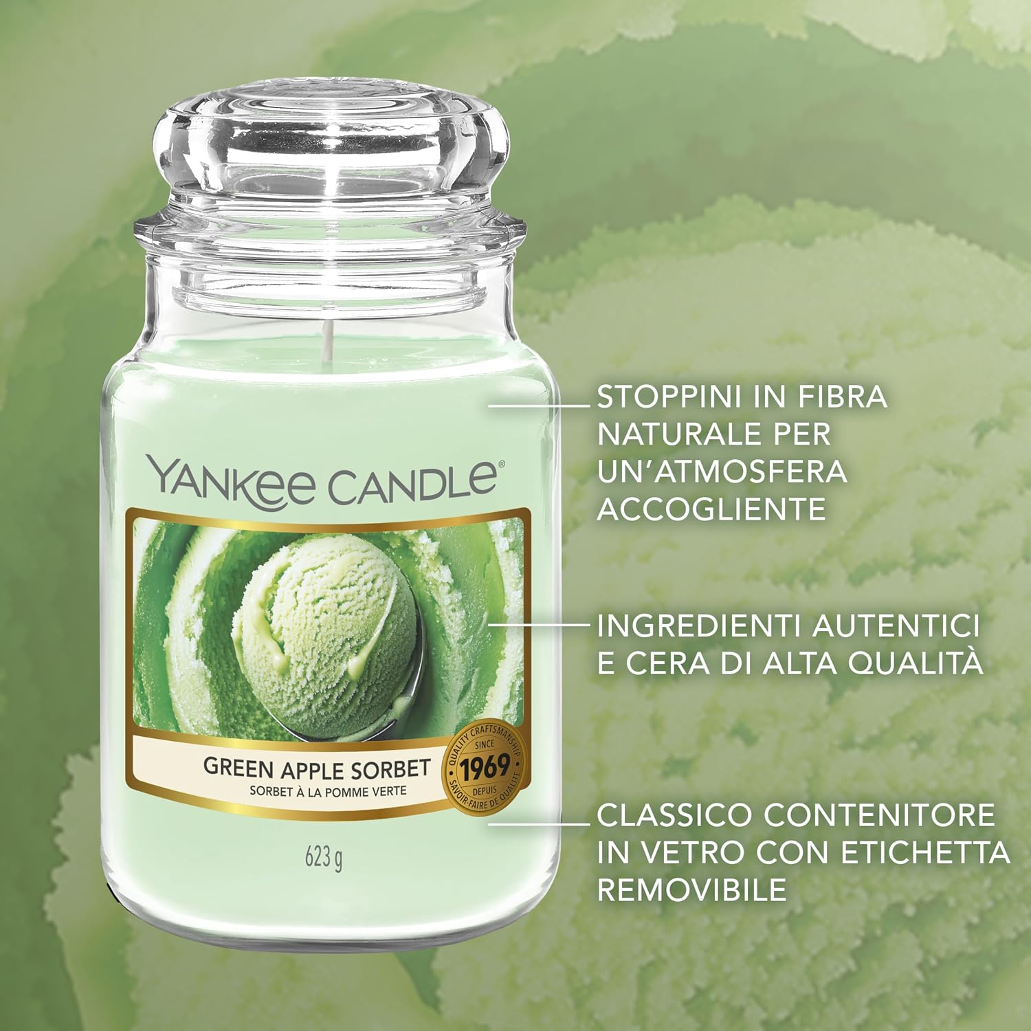 Thumbnail 3 de Yankee Candle Candela Sorbetto 150 ore