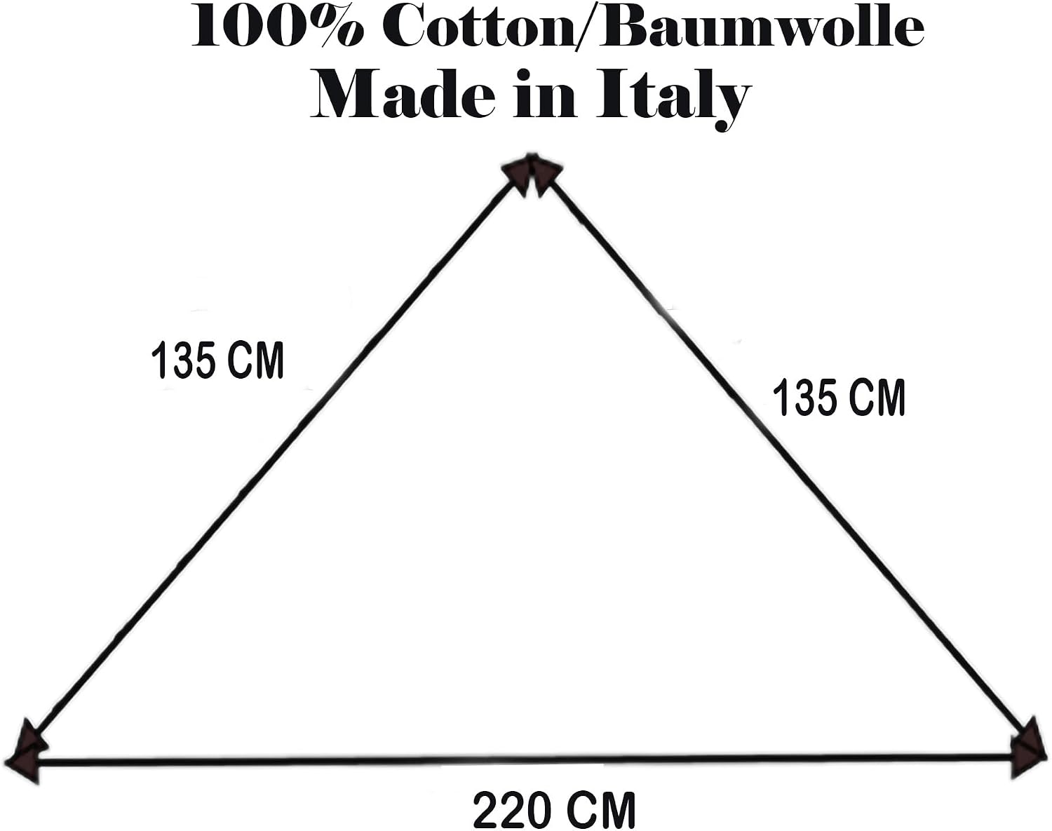 Detalle 2 de Gloop Damen XXL Dreieckstuch 135 cm
