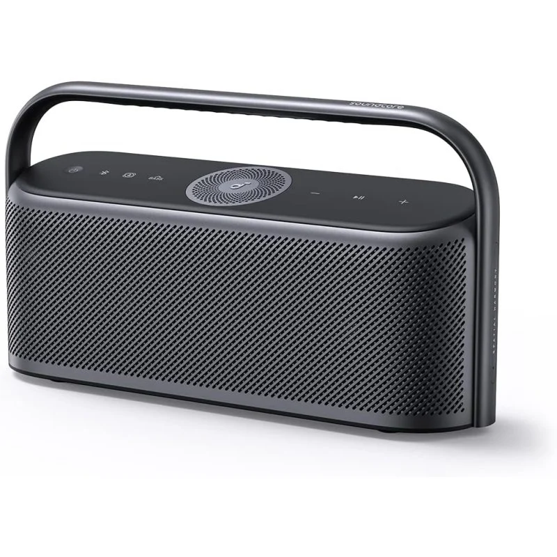 Detalle de Soundcore Motion X600 altavoz inalámbrico con audio espacial