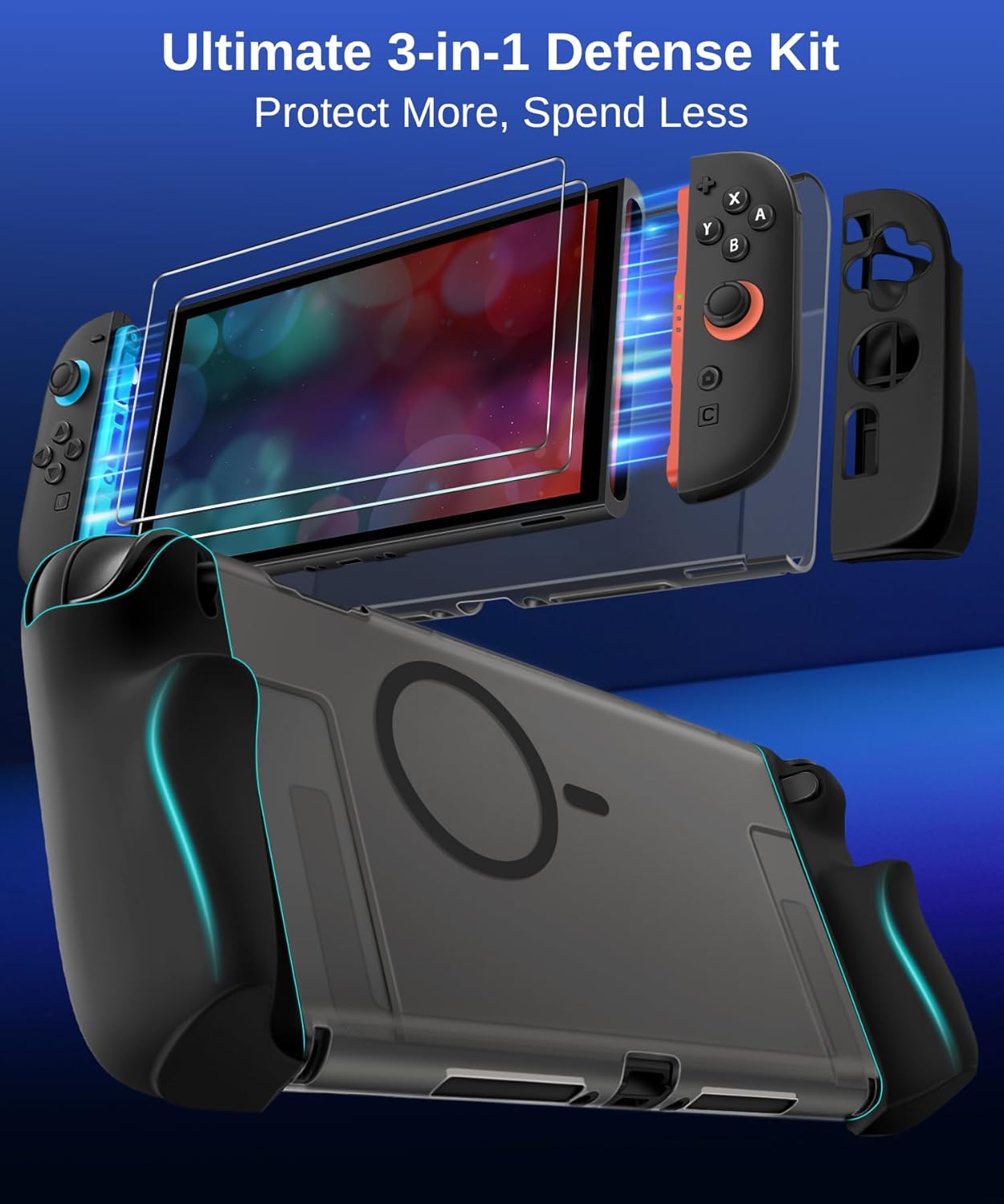 Detalle 2 de ivoler Carcasa protectora para Nintendo Switch 2