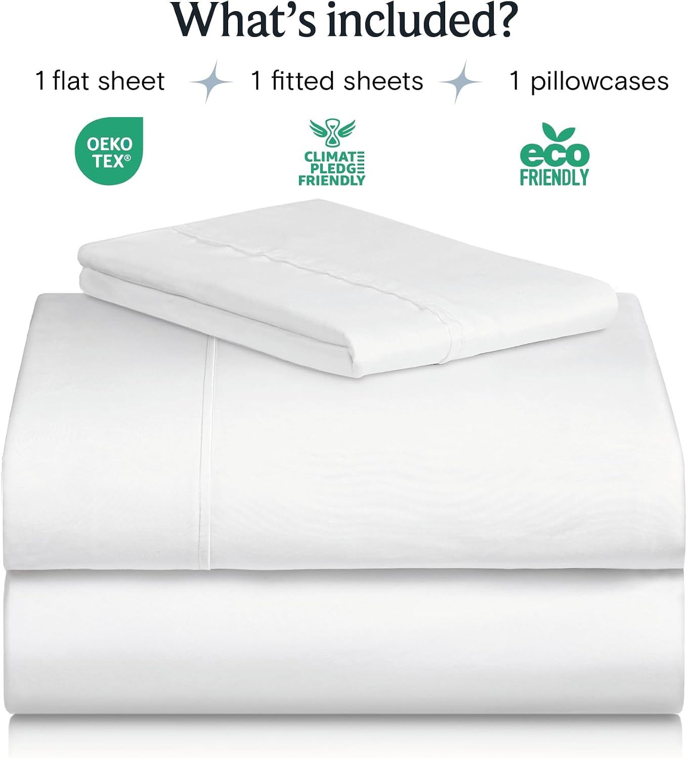 Thumbnail 1 de LuxClub Twin Sheets Set: Deep Pocket 3-Piece Microfiber Bedding, White