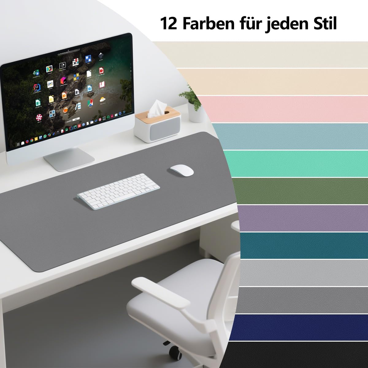 Thumbnail 6 de Zindoo Schreibtischunterlage 80x40 cm