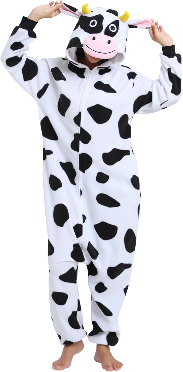 Thumbnail 6 de LABULA Tieroutfit Cosplay Jumpsuit als Pyjama (Unisex) – Cartoon-Tierdesign mit Reißverschluss
