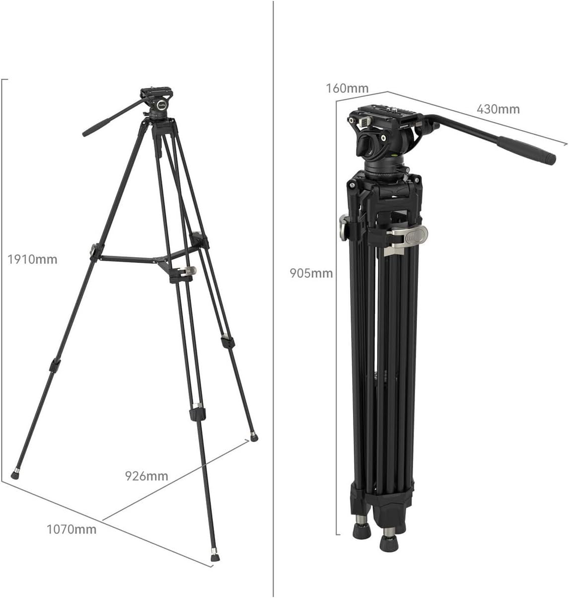 Thumbnail 2 de SmallRig AD-80 Heavy-Duty Videostativ 8 kg