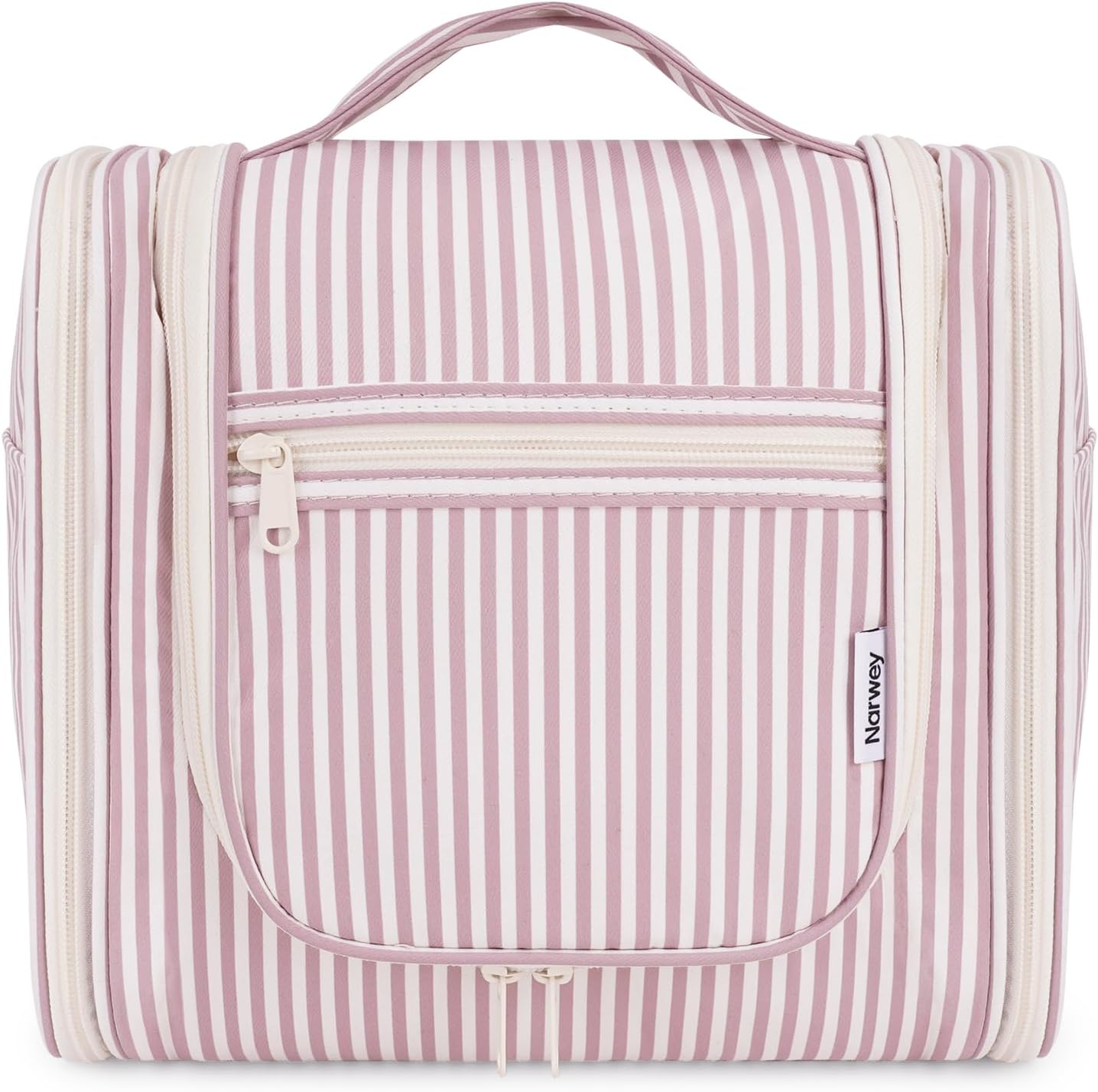 Detalle de Narwey Stripe Travel Large Hanging Toiletry Bag 28cm