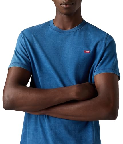 Detalle de Levi's SS Original Housemark tee True Indigo Dark Ind, XS para Hombre
