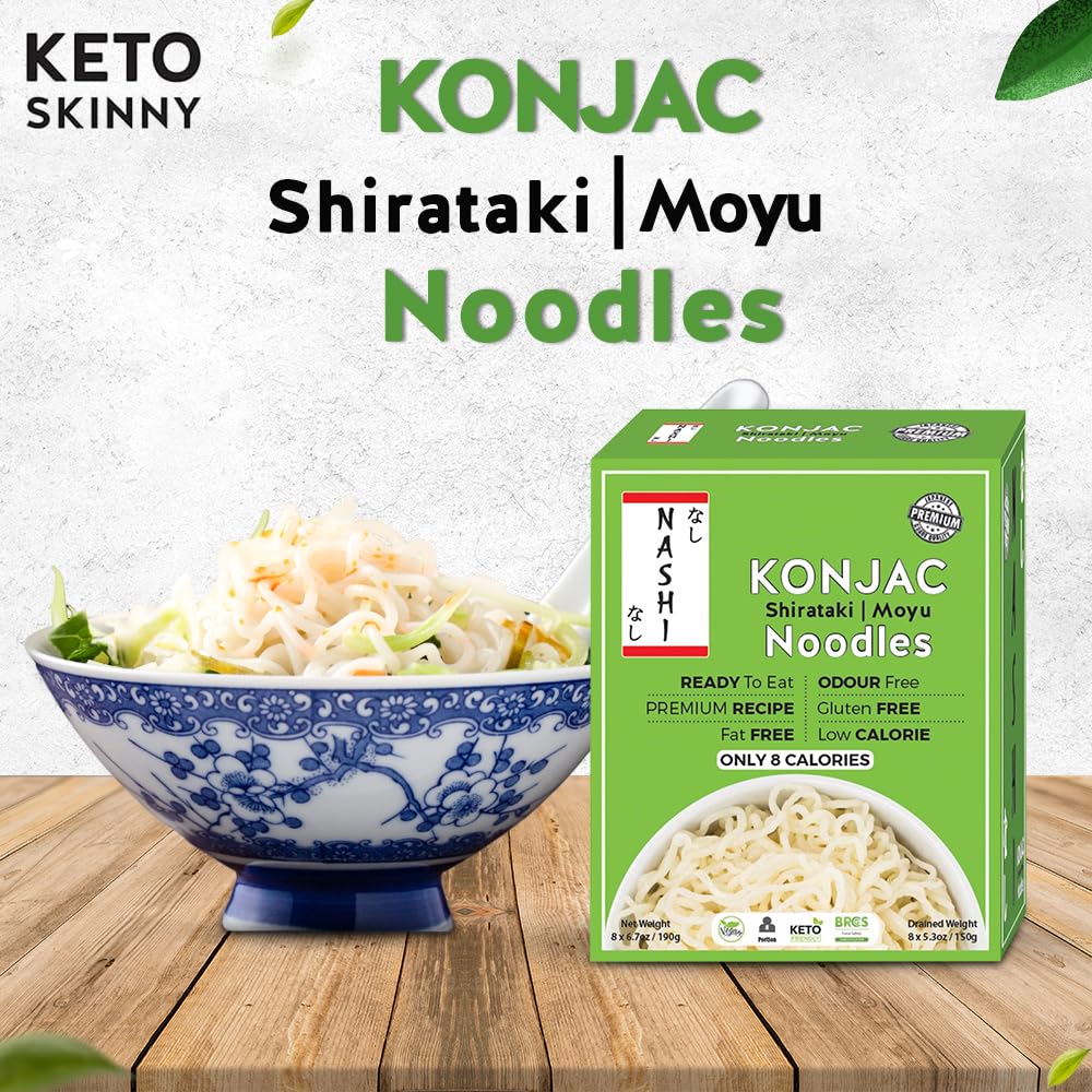 Thumbnail 3 de Nashi Shirataki Konjac Noodles, 53.61 oz Pack of 8, Ready to Eat