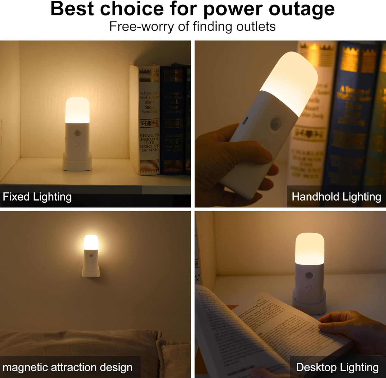 Thumbnail 4 de YELKO Bewegungsmelder Nachtlicht 2000mAh