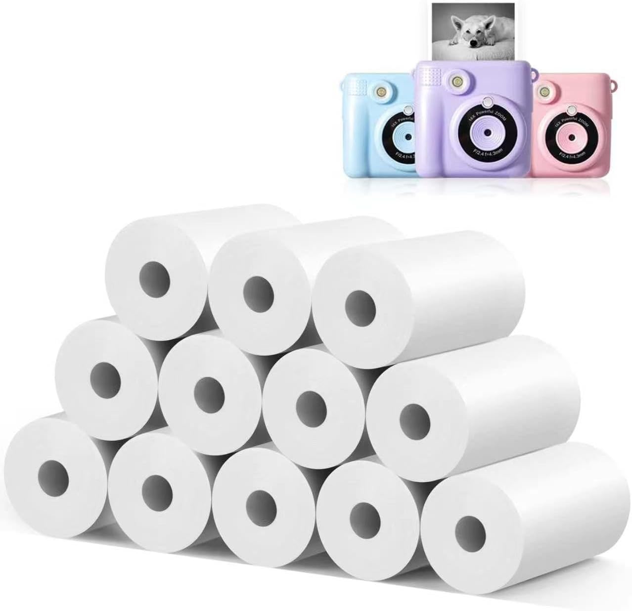 Detalle de MIARALA Instant Camera Paper Rolls, Thermal Paper