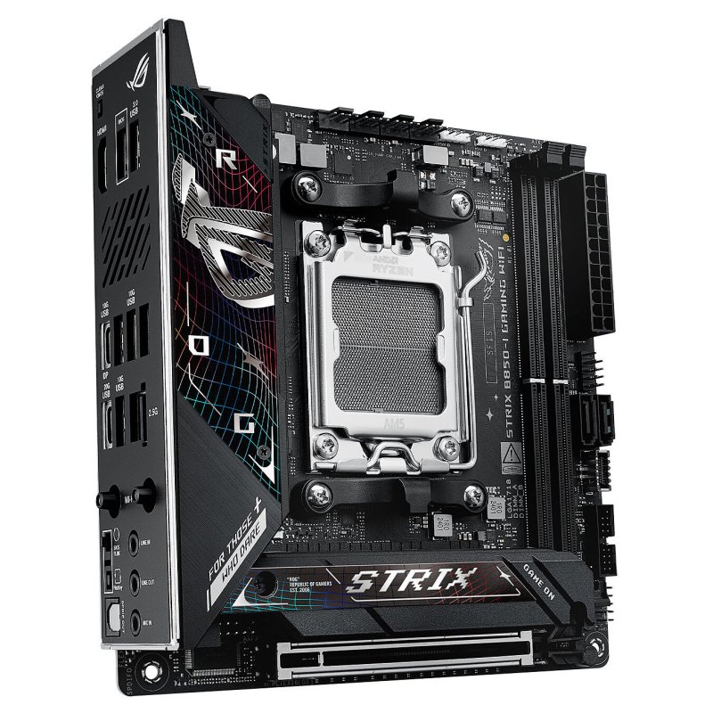 Thumbnail 1 de ASUS ROG STRIX B850-I GAMING WIFI: placa base mini-ITX con PCIe 5.0, DDR5 y WiFi 7