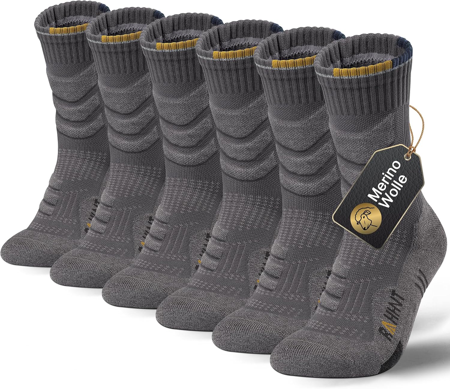 Detalle de Merino Wool Thermal Walking Socks 3 Pairs
