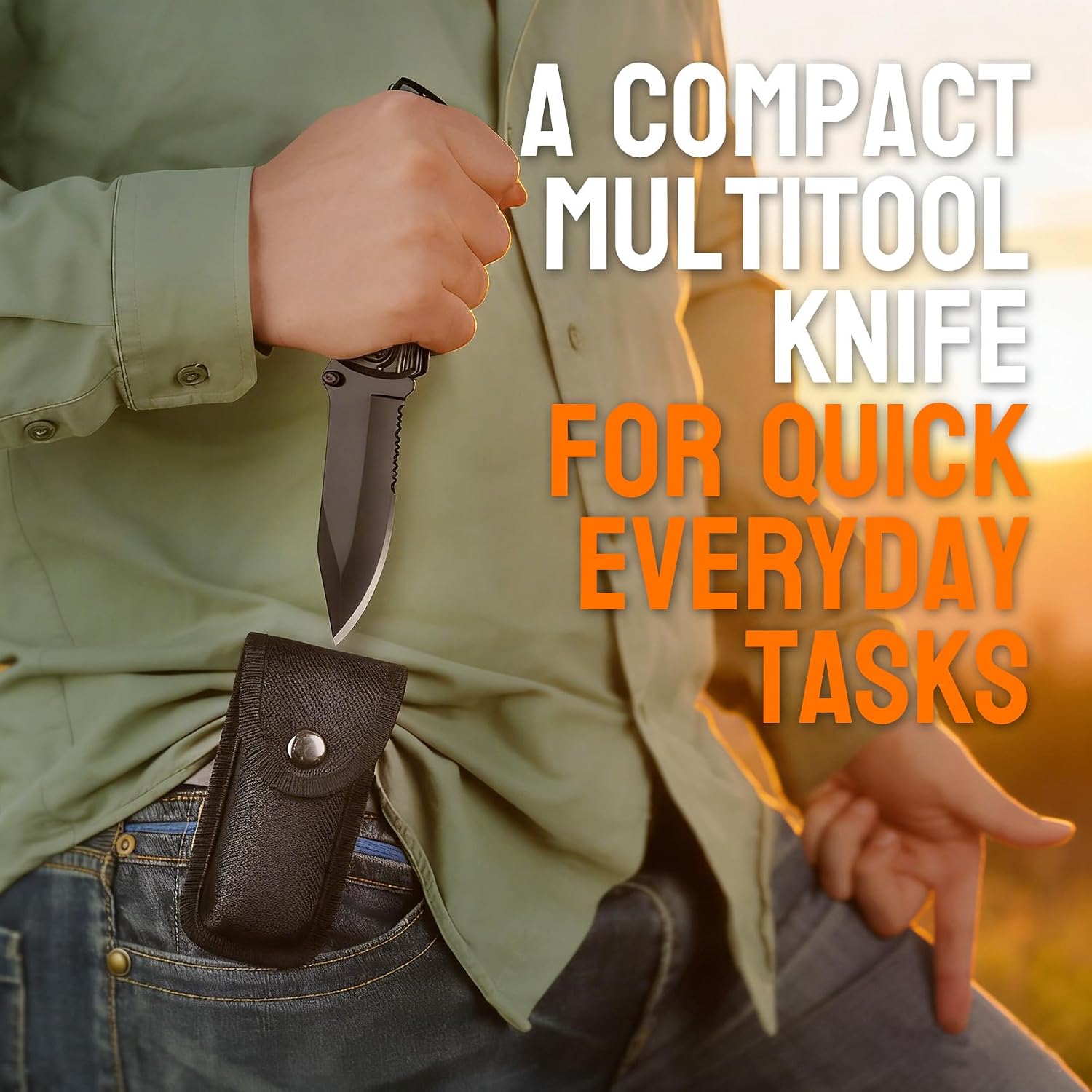 Thumbnail 5 de Multitool Knife in Stainless Steel
