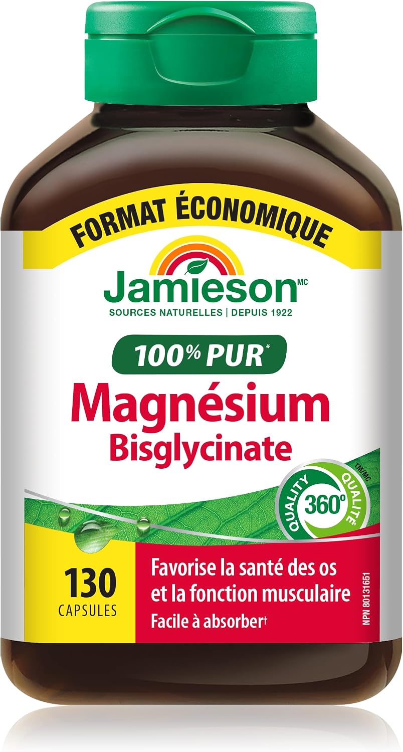 Thumbnail 1 de Jamieson Magnesium Bisglycinate Capsules, 130 Count