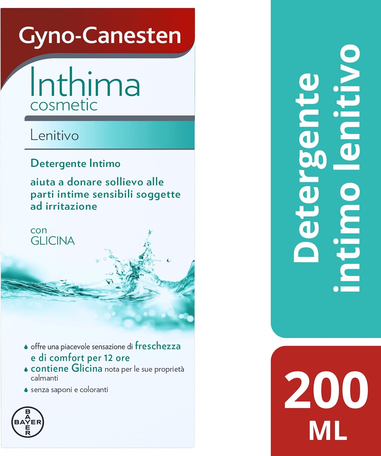 Detalle 2 de Gyno-Canesten Inthima Detergente 200 ml