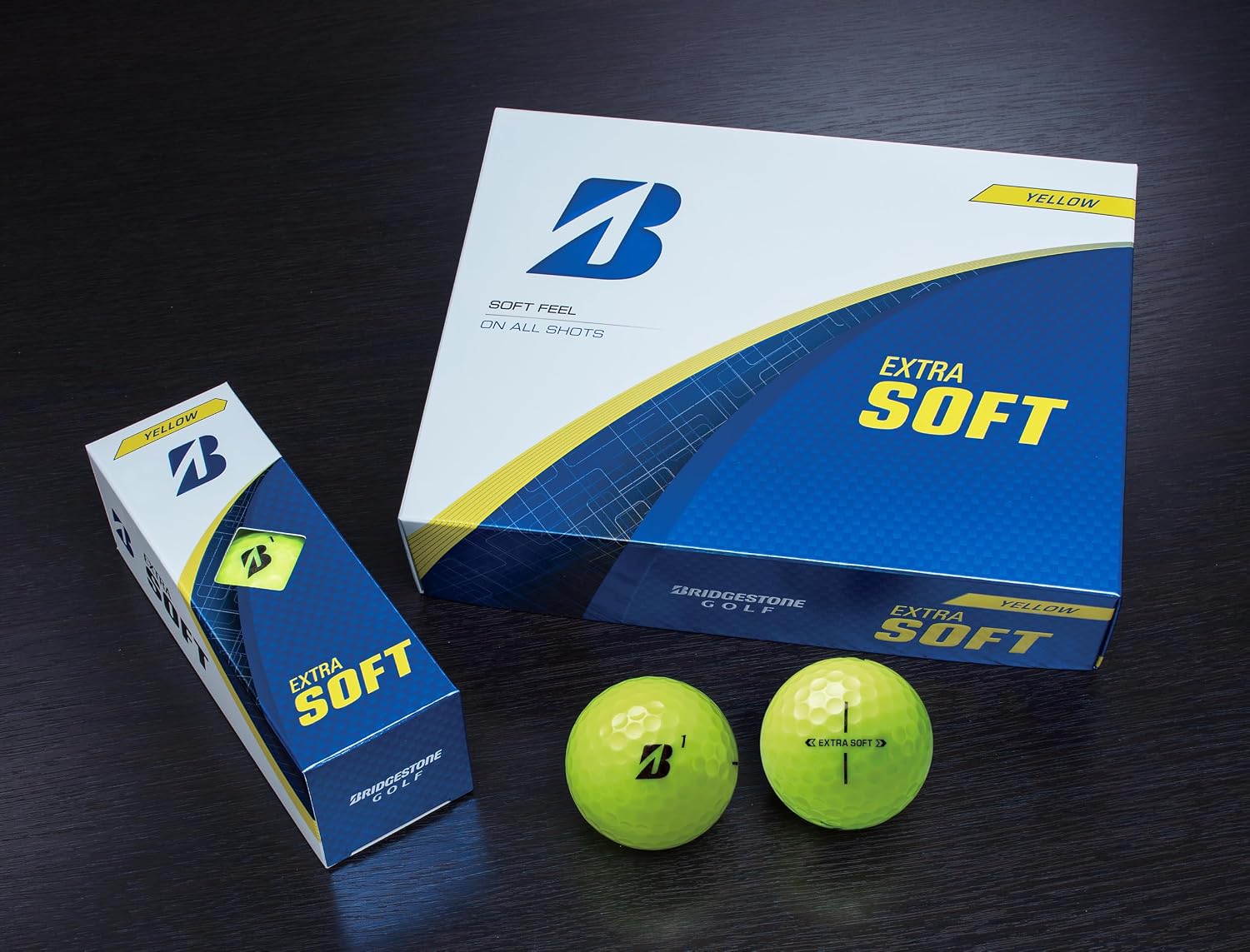 Detalle de ブリヂストン EXTRA SOFT X5YXJ ゴルフボール 2025年モデル 12球入り イエロー