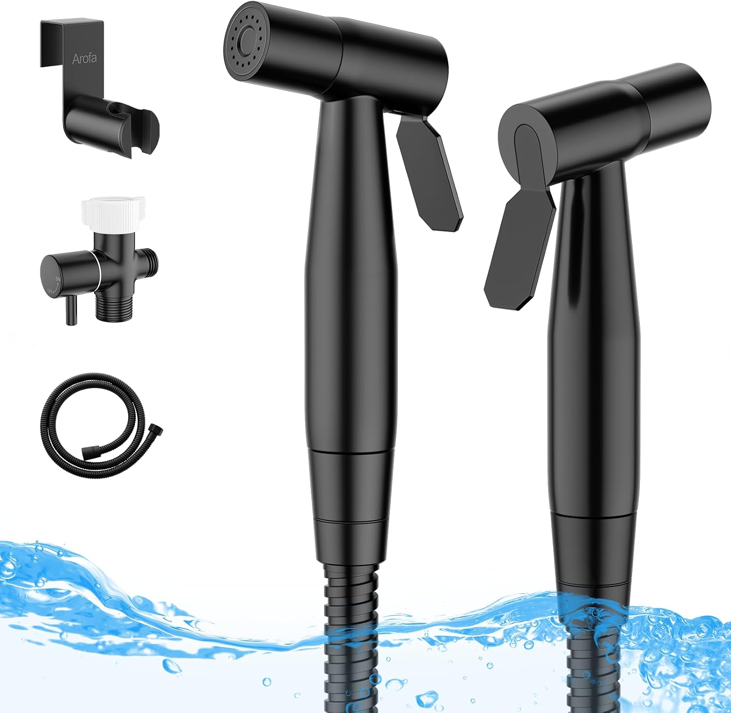 Thumbnail 6 de Arofa handheld bidet sprayer, stainless steel