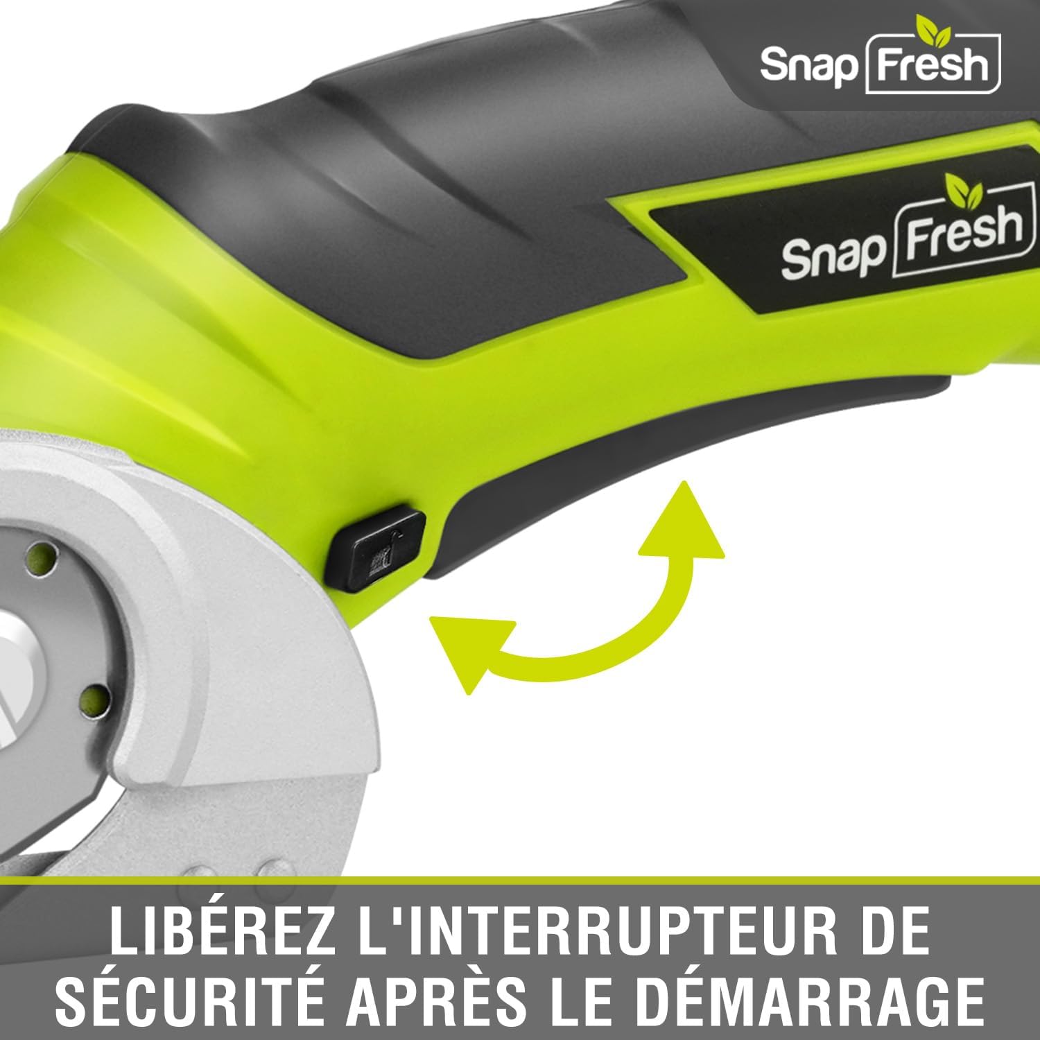 Thumbnail 5 de SnapFresh Ciseaux électrique rotatif 4V pour bricolage ✂️