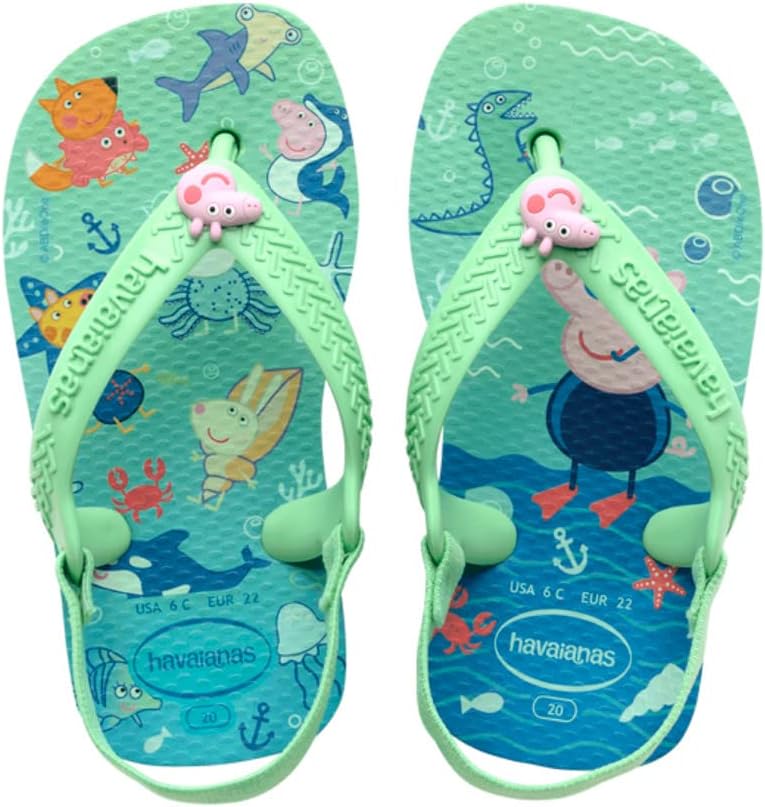 Thumbnail 5 de Havaianas Baby Peppa Pig – tongs unisex bébé blanches