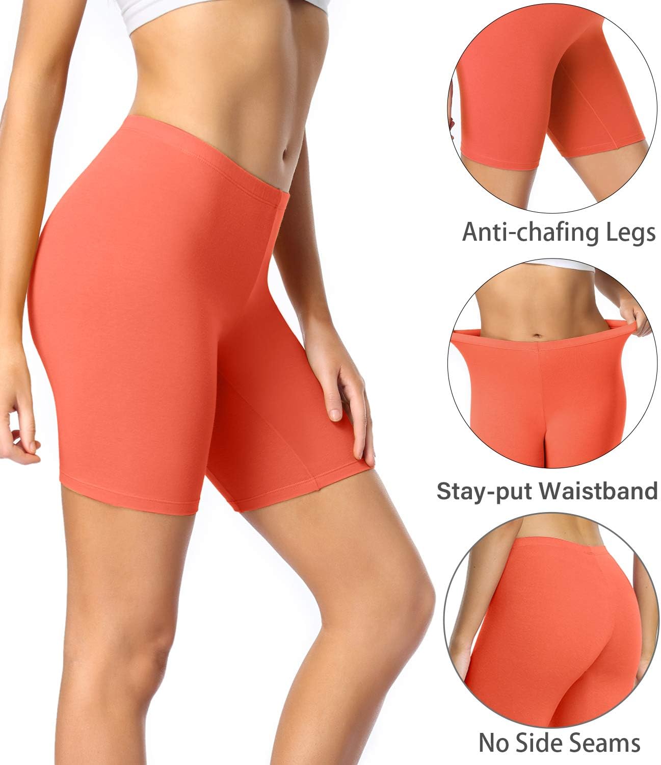 Detalle 2 de wirarpa Anti chafing shorts, 4 pack