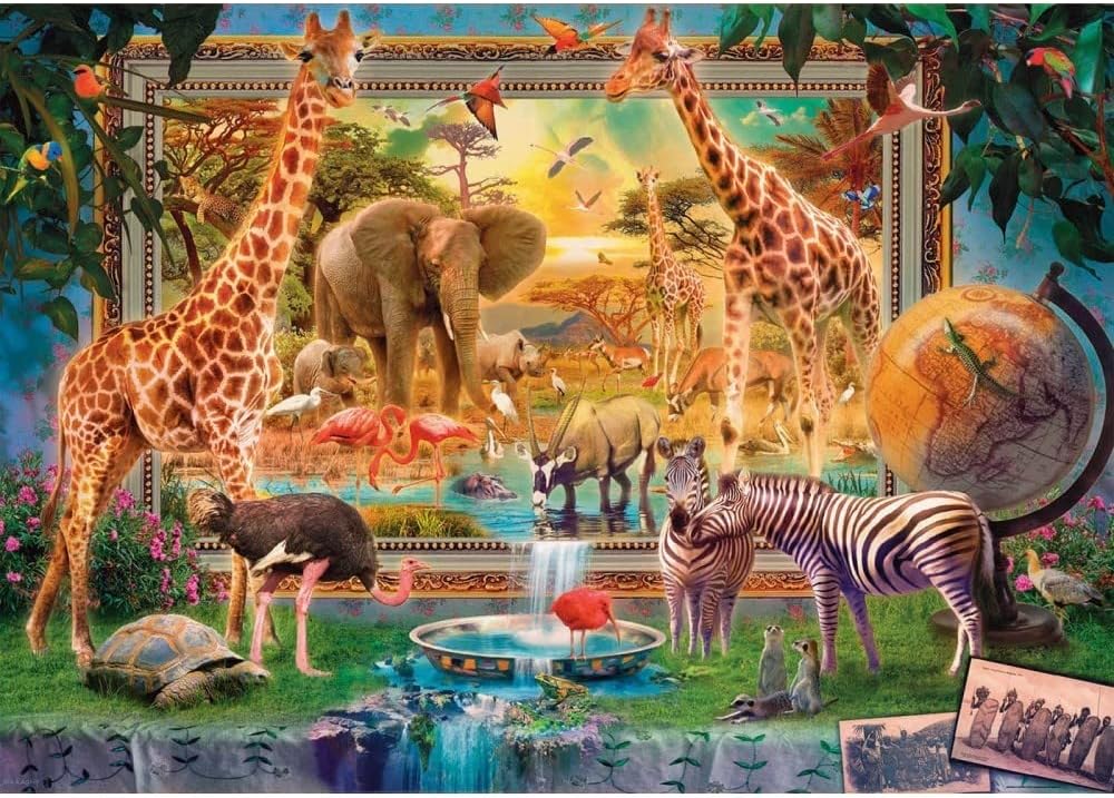 Thumbnail 2 de Educa 🦁 Volviendo de la Sabana, Puzzle 4,000 Piezas, 136x96cm