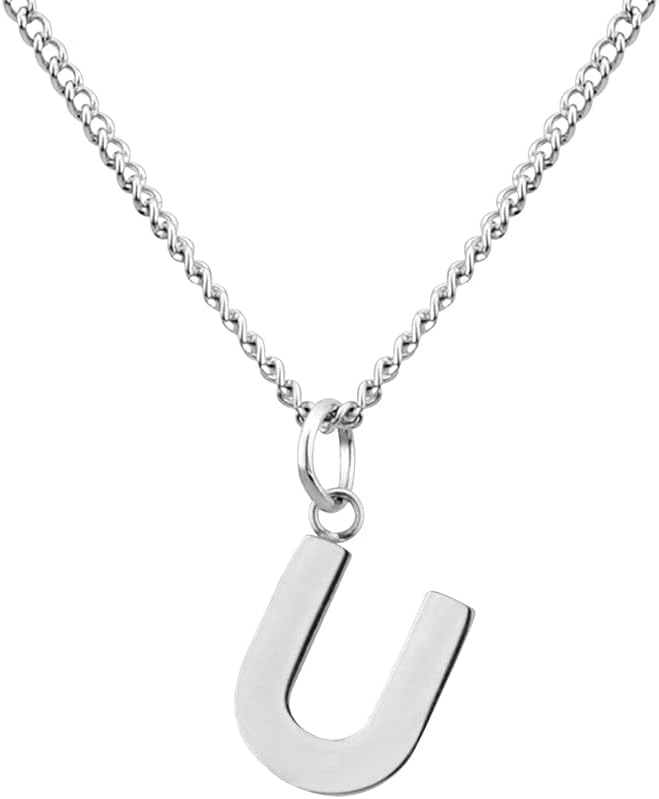Detalle de GD GOOD.designs collier lettres argent A-Z
